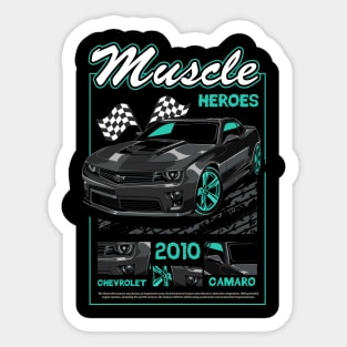 Camaro 2010 Muscle Heroes Sticker